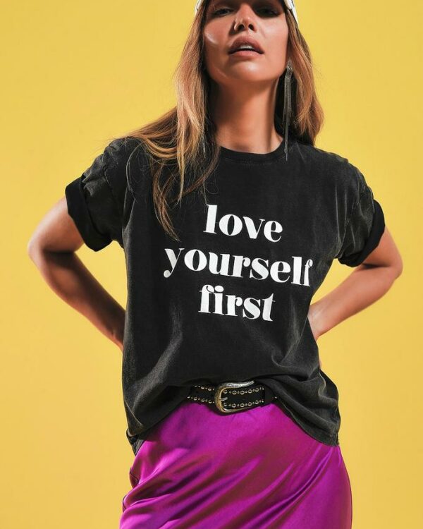 T-shirt Self