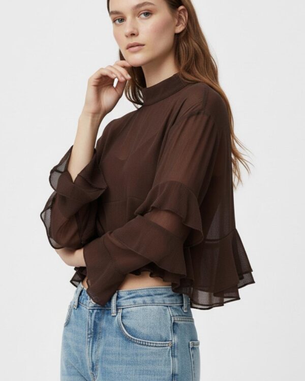 Blusa Volants